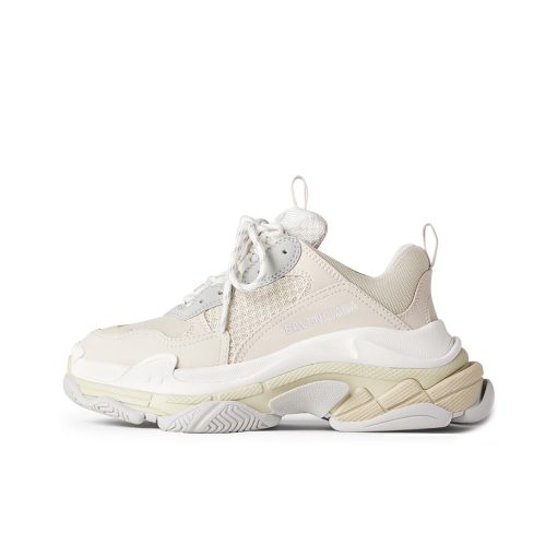 발렌시아가 트리플 S 스니커즈 오프 화이트 524039W2FW49790