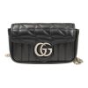 구찌 GG 마몽 슈퍼 미니백 블랙 476433-DTD5N-1000 #17*4.5*10cm