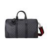 구찌 GG 블랙 캐리온 더플 블랙 GG 슈프림 474131-K5IAN-1095 #44.0*29.0*25.0cm