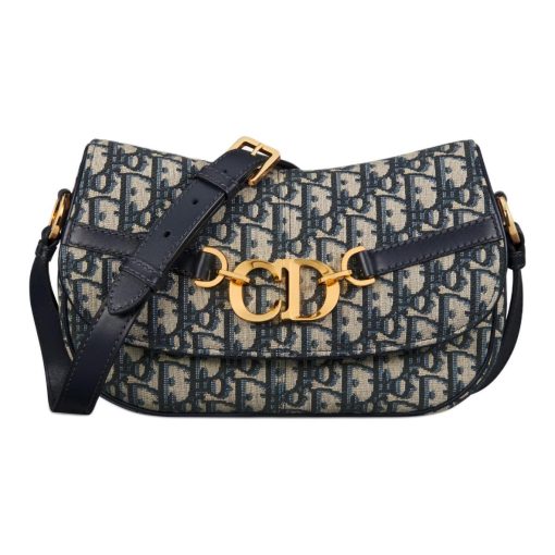 디올 스몰 CD 베사체 백 블루 M9380UTZQ-M928 #24*6*15cm