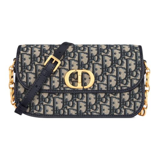 디올 스몰 30 몽테뉴 에비뉴 백 블루 M9261UTZR-M928 #23*6.5*12.5cm