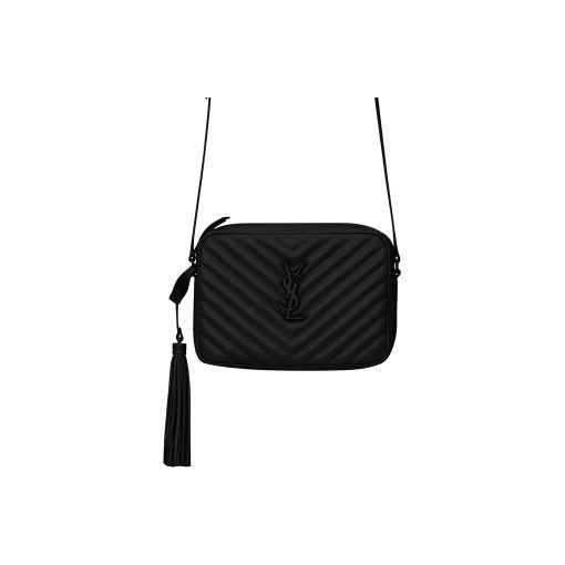 생로랑 퀼티드 레더 루 카메라백 블랙 715232-DV708-1000 #23*6*16cm