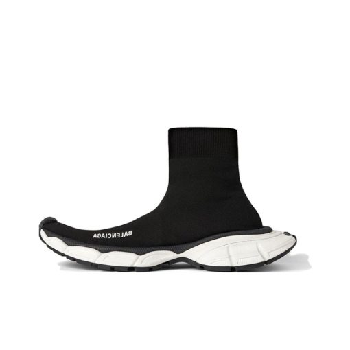 발렌시아가 3XL 삭 리사이클 니트 스니커즈 블랙 758483W2DG11090