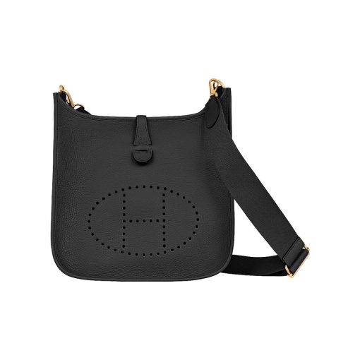 에르메스 에블린 III 29 클레망스 & 골드 하드웨어 누아 H056277CC89 #29*8*30cm