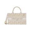 디올 라이트 디올 북 토트백 스트랩 골드 톤 오블리크 S5573CTQR-M981 #21.5*13*7.5cm