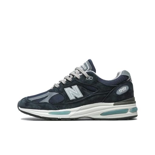 뉴발란스 991v2 메이드 인 UK 다크 네이비 스모크드 펄 U991NV2
