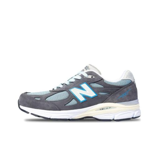 뉴발란스 x 키스 990v3 메이드 인 USA 스틸 블루 그레이 M990KS3
